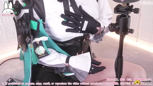 rizunya fanclub最新ASMR福利 光足舔耳喘息