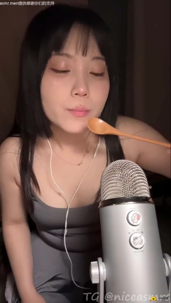 小也睡不醒 ASMR 木勺