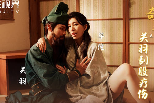 性视界xsj099奇淫三国之关羽刮股疗伤 封面