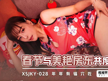 性视界xsjky028春节与美艳房东共度春宵 封面
