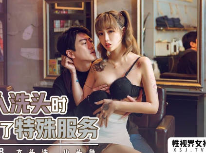 性视界xsjky018帮客人洗头时偷偷做了特殊服务 封面