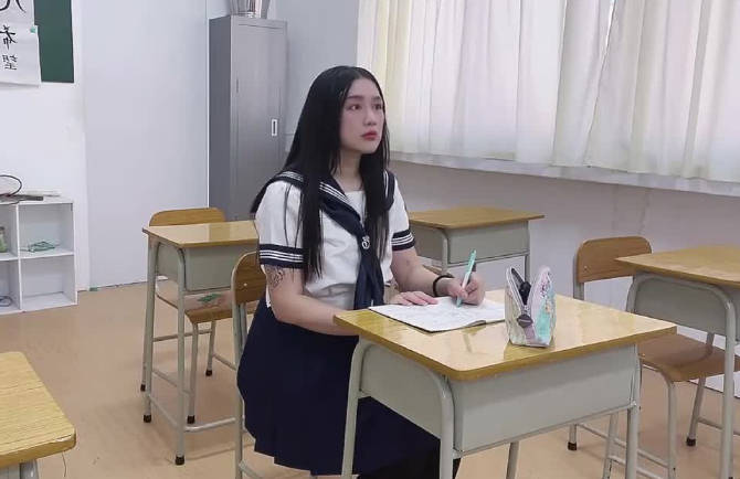 台灣女學生放課後的口爆輔導-嫚嫚 封面